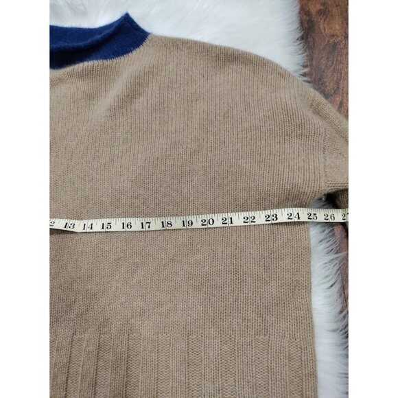 Clouds Cashmere Dolman Sleeve Knit Pullover Sweater Beige Women's Size Large - Picture 10 of 14